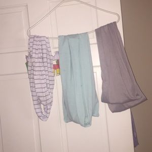 3 for 1 cute double loop scarves